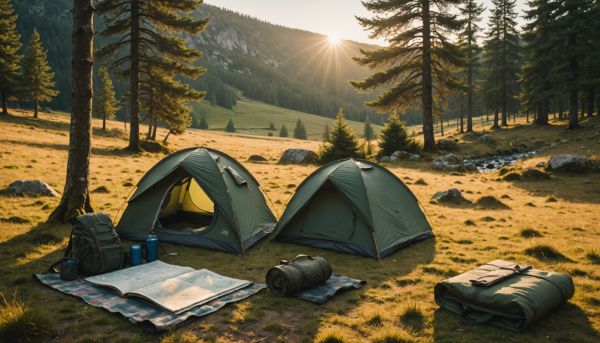 Quels départements privilégier pour un camping sauvage ?