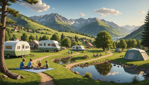 Quels sont les campings les plus calmes pour des vacances en famille dans la Drôme ?