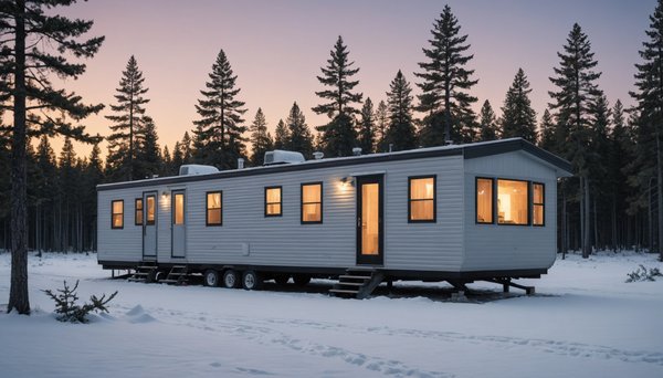 Peut-on vivre toute l'année dans un mobil-home, particulièrement l'hiver ?