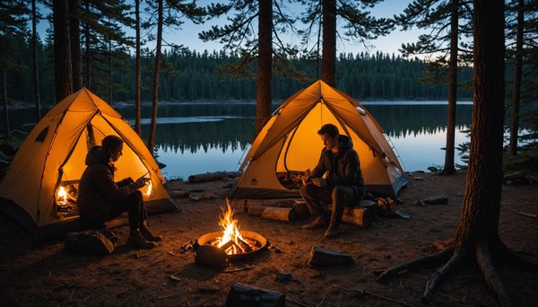 Pourquoi opter pour un camping calme et en nature pour une escapade romantique?