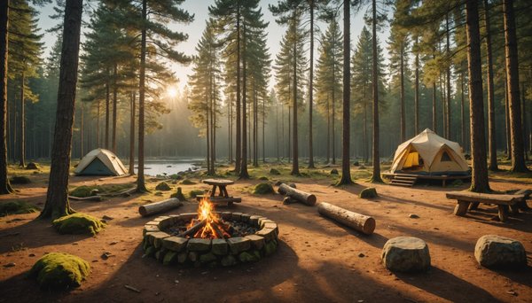Pourquoi choisir un camping calme et en nature pour vos vacances?