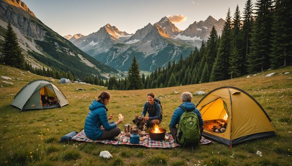 Évadez-vous en famille : camping à la montagne à l'eden de la vanoise