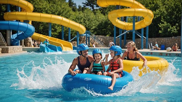 Séjour en famille : découvrir le parc aquatique en ardèche