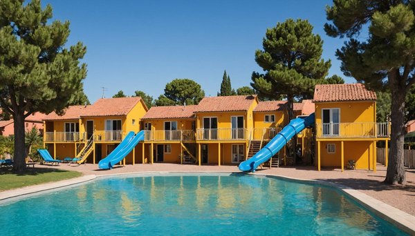 Les cottages de perpignan, un camping avec parc aquatique à perpignan