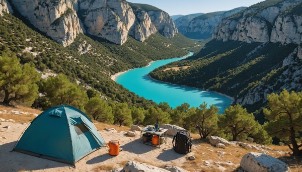 Camping dans les Gorges du Verdon : des paysages à couper le souffle