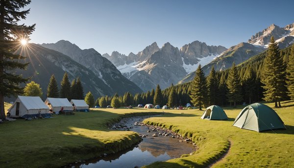 Comment trouver un camping en Isère à la fois calme et proche des pistes de ski ?