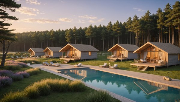Des vacances de luxe et de bien-être dans les campings de Nouvelle-Aquitaine