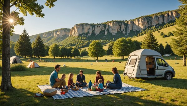 Comment trouver un camping reposant pour les familles dans l'Aveyron ?